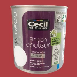 CECIL PE DECO Peinture Finition Couleur Satin Cerise exquise CECIL PE DECO Peinture Finition Couleur Satin Cerise exquise