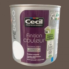 CECIL PE DECO Peinture Finition Couleur Satin Café