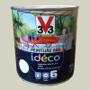 Peinture fer V33 Idéco Vert cendré Satin