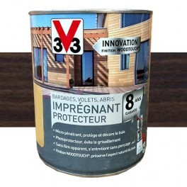 Imprégnant Protecteur Bois V33 Woodtouch Bois torréfié Imprégnant Protecteur Bois V33 Woodtouch Bois torréfié