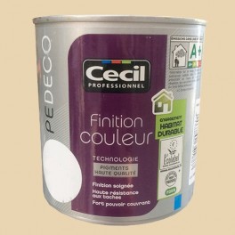 CECIL Peinture PE DECO Finition Couleur Mat Cassonade CECIL Peinture PE DECO Finition Couleur Mat Cassonade