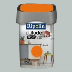 RIPOLIN Peinture Attitude Récup' Gris tendre satin 0,75L