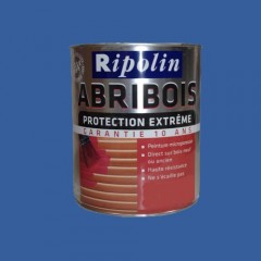 RIPOLIN Peinture Abribois Protection Extrême Bleu Océan Satin