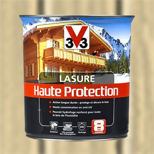V33 Lasure Haute protection 8ans Incolore