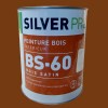 SILVER PRO Peinture Bois BS-60 1L Châtaignier
