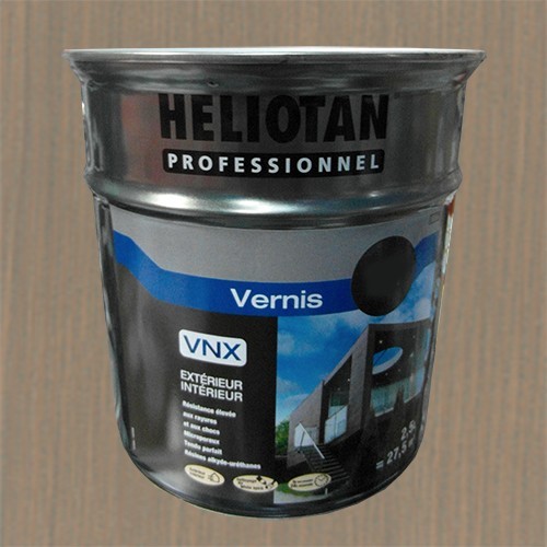 Vernis polyuréthane satiné pour bois VNX Heliotan 2,5L Chene Fume Heliotan  3147773139555 : Large sélection de peinture & accessoire au meilleur prix.