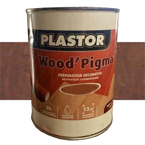 PLASTOR Wood'Pigma 1L Rouge senois WP-R38