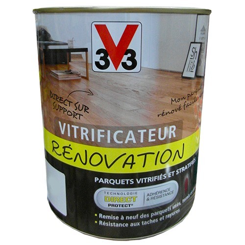 V33 Vitrificateur Rénovation Chêne moyen Satin