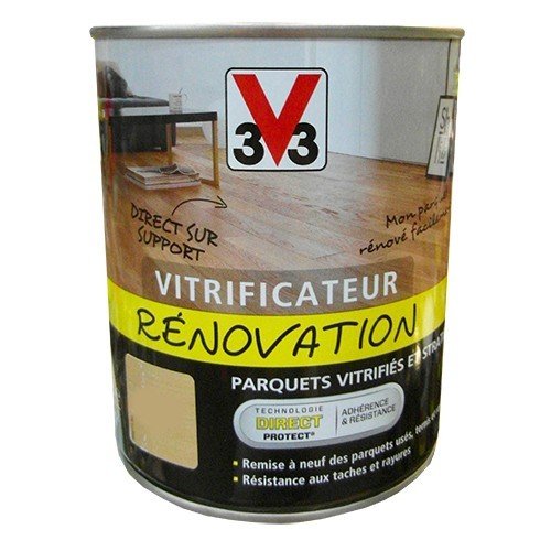 V33 Vitrificateur Rénovation Chêne moyen Satin