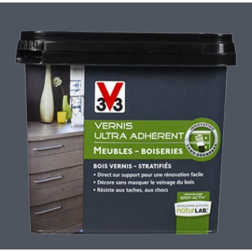 V33 Vernis Ultra Adhérent 0,75L Gris béton