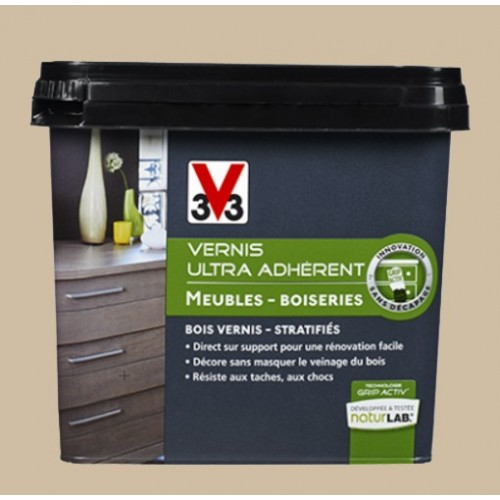 V33 Vernis Ultra Adhérent 0,75L Beige ivoire
