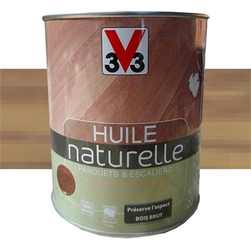  V33 Huile Naturelle  Parquets Escaliers Miel Mat pas cher 