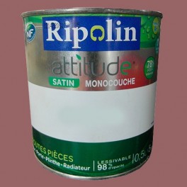 Peinture RIPOLIN Attitude Satin Prune Peinture RIPOLIN Attitude Satin Prune