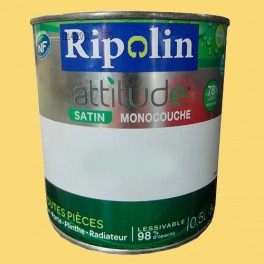 Peinture RIPOLIN Attitude Satin Citronnade Peinture RIPOLIN Attitude Satin Citronnade