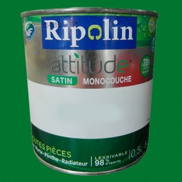 Peinture RIPOLIN Attitude Satin Herbe folle Peinture RIPOLIN Attitude Satin Herbe folle