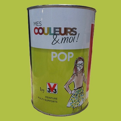 V33 Mes couleurs et moi POP Vert Acidulé Satin velouté