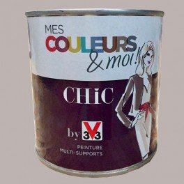 V33 Mes Couleurs Et Moi Chic Gris Perlé Satin Velouté