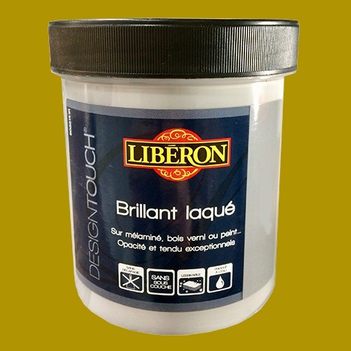 LIBÉRON Peinture Design Touch 0,5L Absinthe Brillant Laqué 