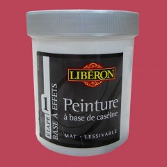 LIBÉRON Peinture à base de Caséine 0,5L Sangria