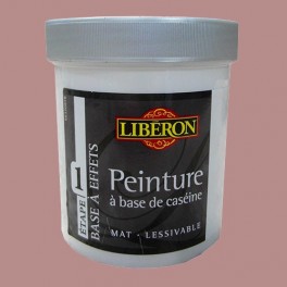 LIBÉRON Peinture à base de Caséine 0,5L Soldanelle LIBÉRON Peinture à base de Caséine 0,5L Soldanelle