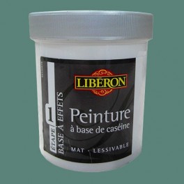 LIBÉRON Peinture à base de Caséine 0,5L Bleu Sarcelle LIBÉRON Peinture à base de Caséine 0,5L Bleu Sarcelle