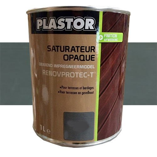 PLASTOR Saturateur Opaque RENOVPROTEC-T Bois grisé