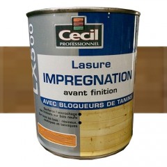 Lasure d'imprégnation Cécil Professionnel LX500 Chêne
