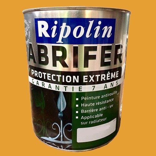 RIPOLIN Peinture Abrifer Protection Extrême Jaune Brillant