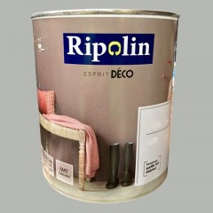 RIPOLIN Peinture Esprit Déco Gris velours Mat