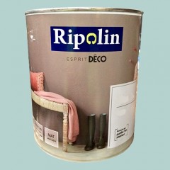 RIPOLIN Peinture Esprit Déco Bleu dragée Mat