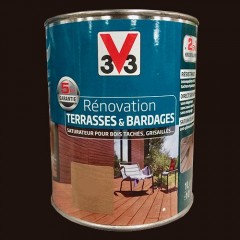 V33 Rénovation Terrasse & Bardages Bois Wengé Mat