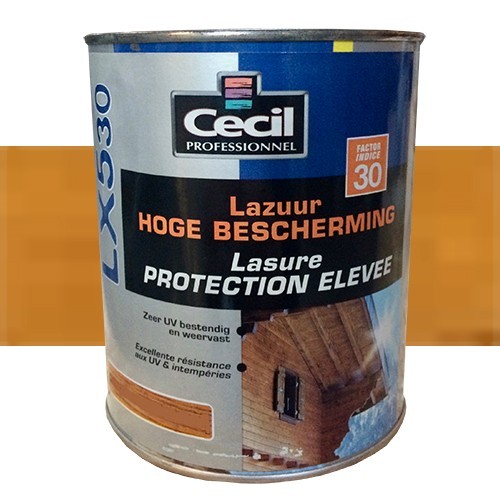 CECIL LX530 Lasure Protection Élevée Châtaignier