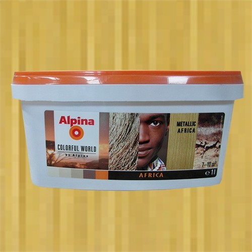 Peinture acrylique ALPINA Africa Metallic 1L