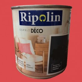 RIPOLIN Peinture Acrylique "Esprit Déco" Rouge vif satin RIPOLIN Peinture Acrylique "Esprit Déco" Rouge vif satin