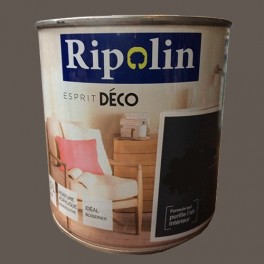 RIPOLIN Peinture Acrylique "Esprit Déco" Marron arabica satin RIPOLIN Peinture Acrylique "Esprit Déco" Marron arabica satin