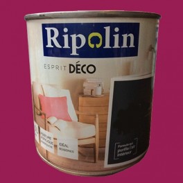 RIPOLIN Peinture Acrylique "Esprit Déco" Rose praline Brillant RIPOLIN Peinture Acrylique "Esprit Déco" Rose praline Brillant