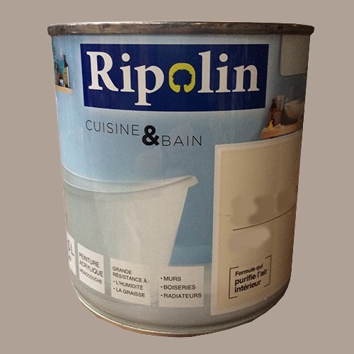 RIPOLIN Peinture Acrylique "Cuisine & Bain" Savane