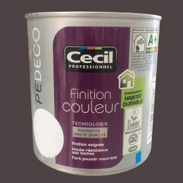 CECIL PE DECO Peinture Finition Couleur Satin Chocolat CECIL PE DECO Peinture Finition Couleur Satin Chocolat
