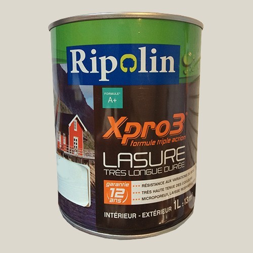 RIPOLIN Lasure XPro3 12ans Gris