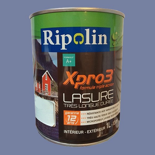 RIPOLIN Lasure XPro3 12ans Bleu breton