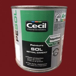 CECIL Peinture PE SOL Rouge brique CECIL Peinture PE SOL Rouge brique