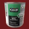 CECIL Peinture PE SOL Rouge brique