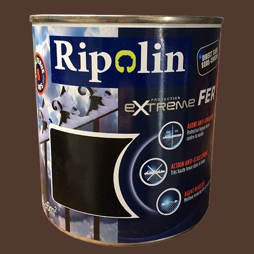 RIPOLIN Protection Extrême Fer Brun normand RAL 8019