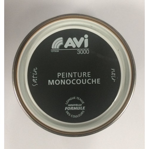 AVI 3000 Peinture Acrylique Murs & Boiseries Noir de la marque Avi