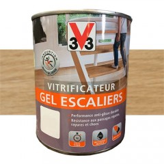 V33 Vitrificateur Gel Escalier Incolore Brillant