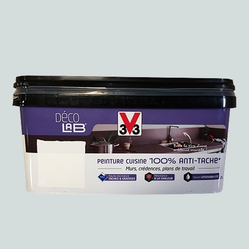 V33 Deco Lab Peinture Cuisine 100 Anti Tache Manganese De La Marque V33