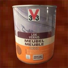 V33 Vernis Meuble Déco Chêne foncé satin