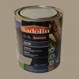 Lasure SADOLIN Wood Lover COLOR CHALETS Satinée Taupe 2,5L Lasure SADOLIN Wood Lover COLOR CHALETS Satinée Taupe 2,5L