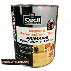 CECIL PX302 Primaire Fond dur + Teinte Chocolat