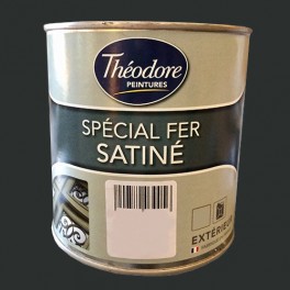 Théodore Peinture Spécial Fer Satin Noir Théodore Peinture Spécial Fer Satin Noir